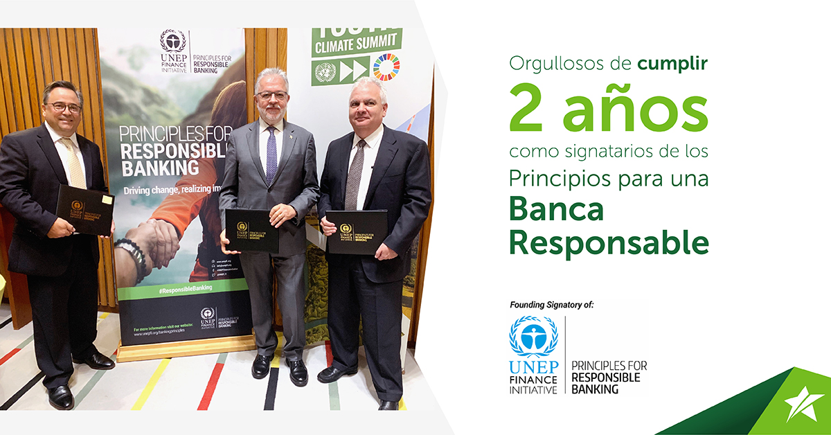 Tres bancos del Grupo Promerica avanzan en sus compromisos como firmantes de los Principios de Banca Responsable