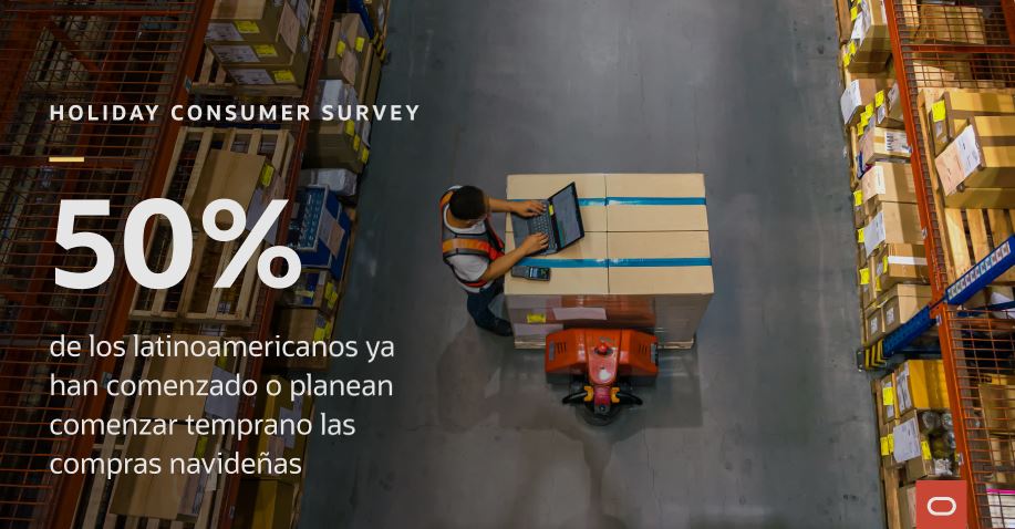 Los consumidores latinoamericanos están adelantando sus compras de fin de año para evitar inconvenientes en las entregas