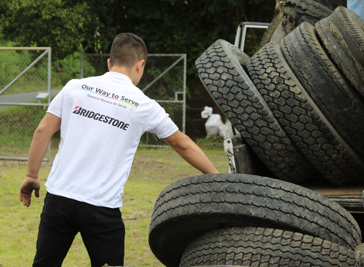 Bridgestone  alcanzó el 97,7% de los residuos reciclados y una reducción de emisiones de CO2 de 29,9% en el 2020