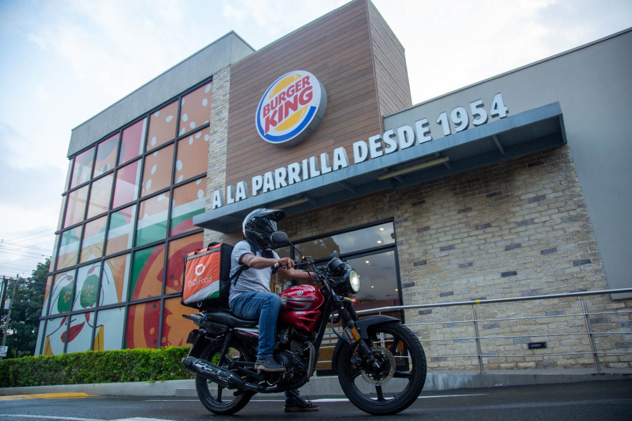 DiDi Food amplía su oferta con la incorporación de Burger King