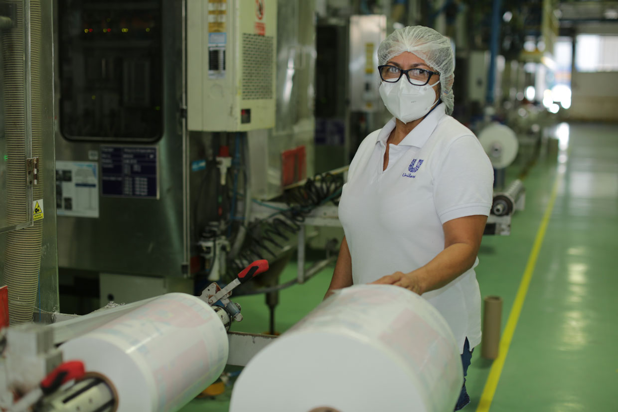 Unilever utilizó 124 toneladas menos de plástico virgen en 2021