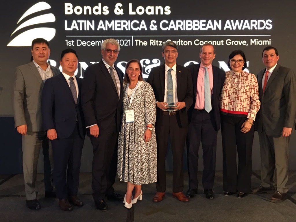 Por su innovación financiera, el BCIE recibe premio “Equipo de Fondeo Bancario del año” para América Latina y el Caribe por parte de Bonds & Loans