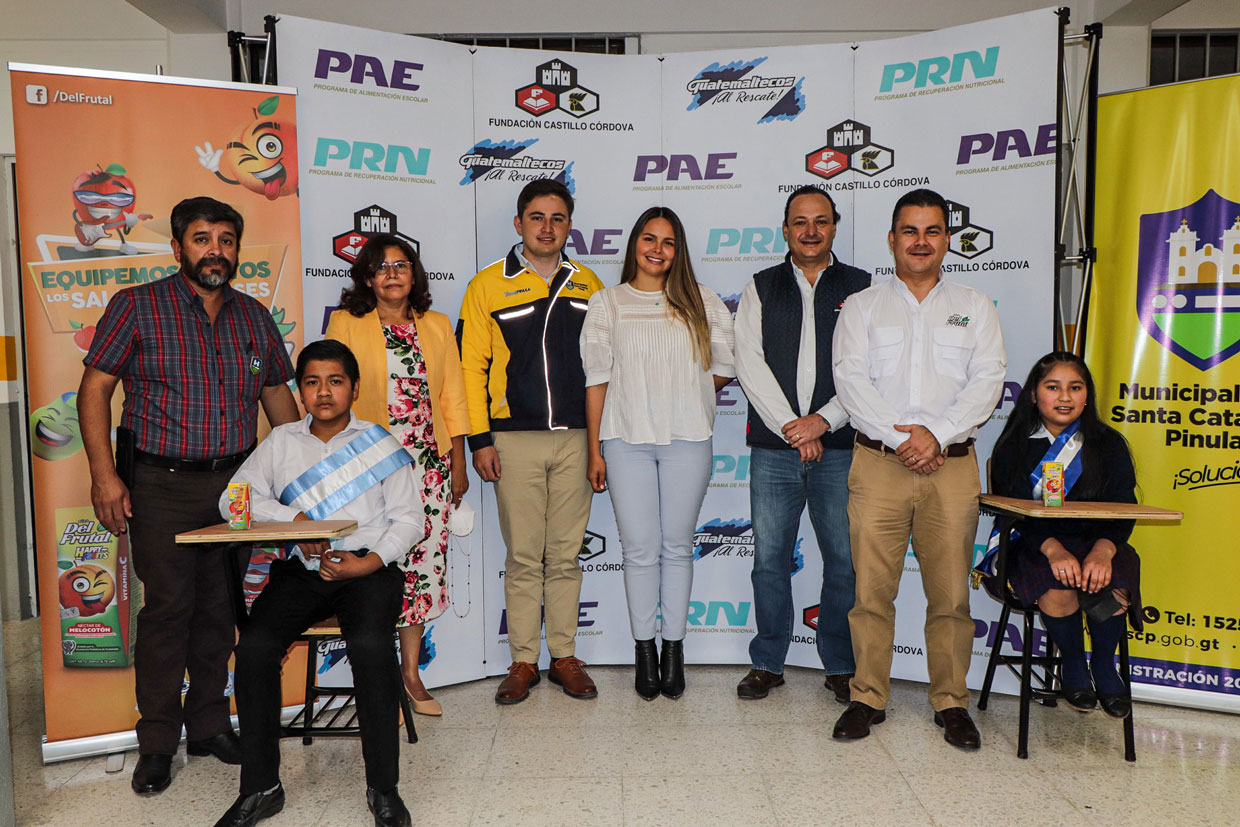 Néctares Del Frutal apuesta por la educación de los más pequeños, los futuros líderes de Guatemala