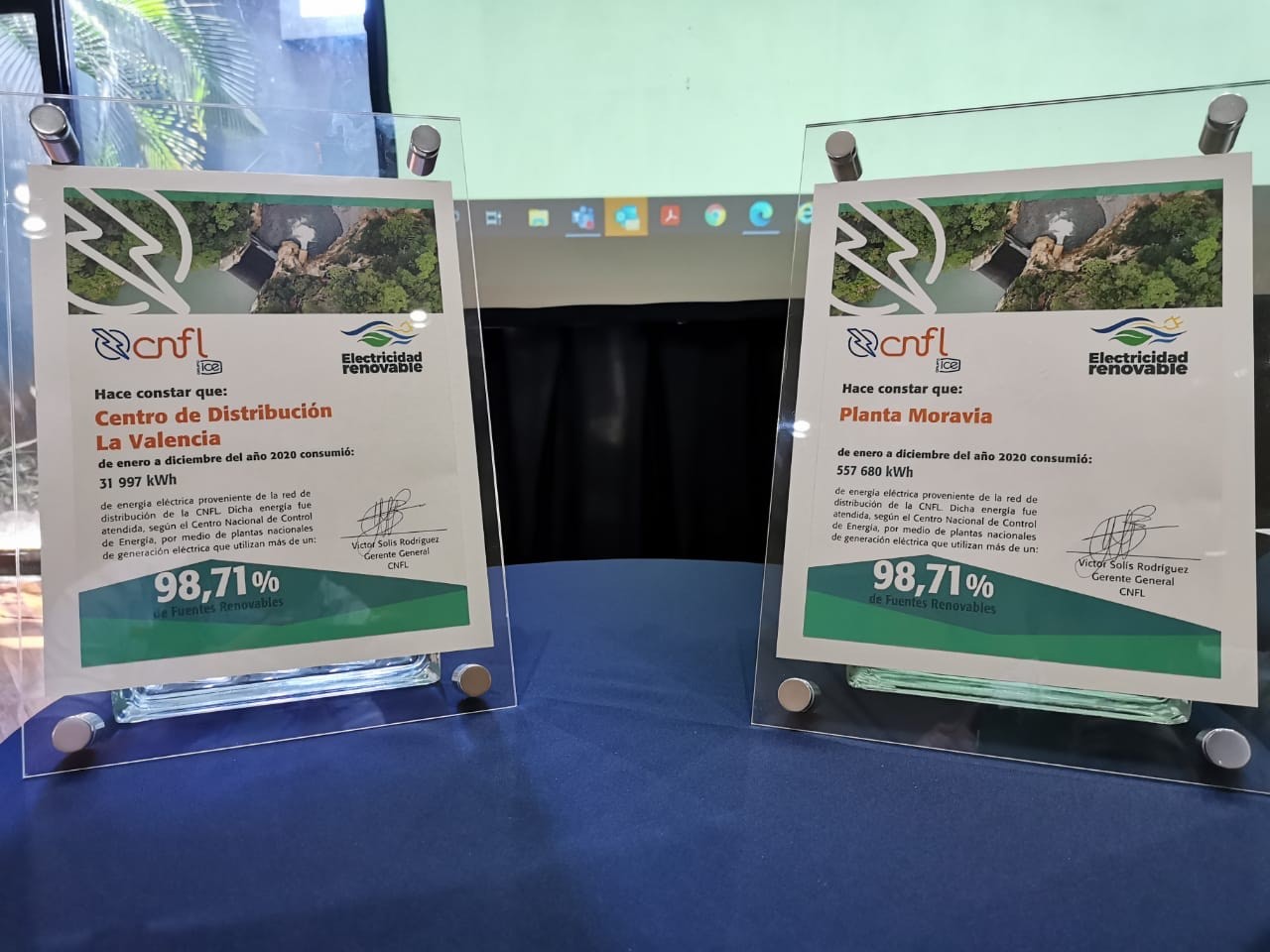 Eaton recibe reconocimiento por uso de energía renovable en sus operaciones