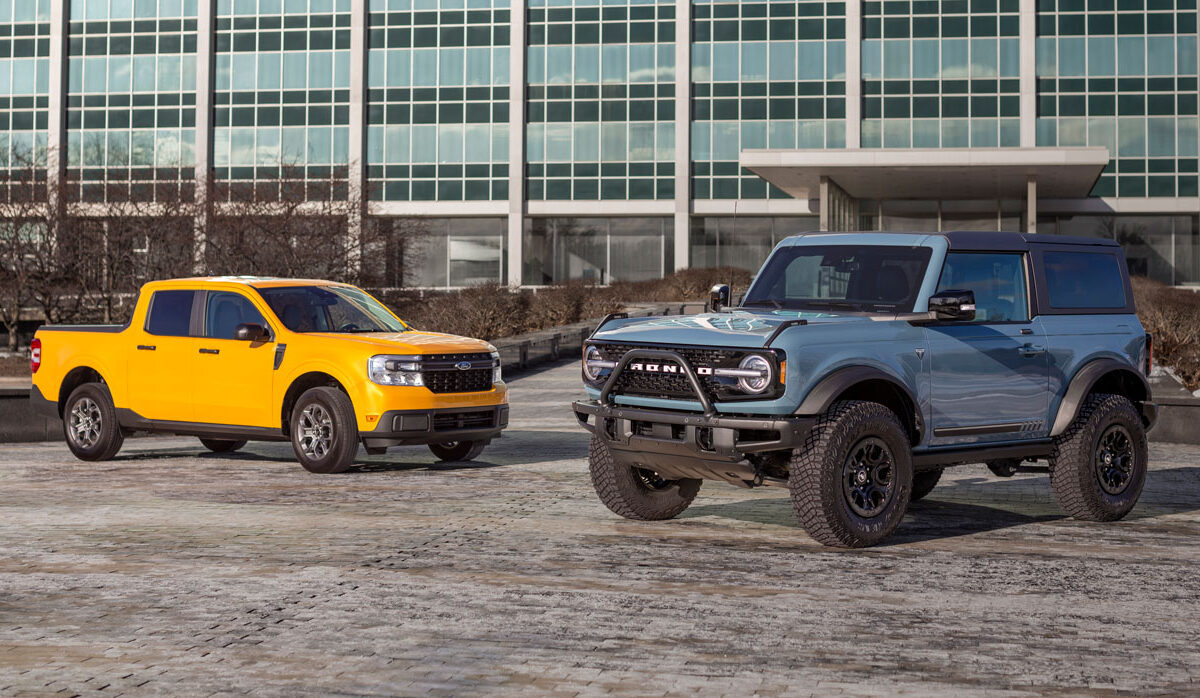Las totalmente nuevas Ford Bronco y Maverick, la preferidas de los clientes