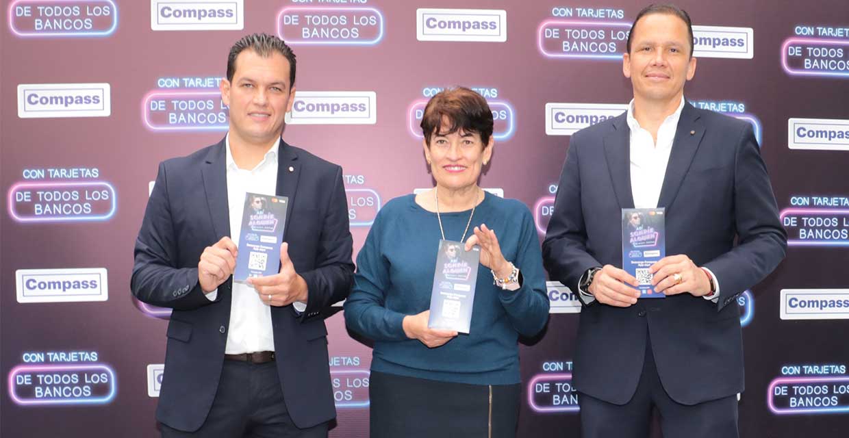 Compass invita a tarjetahabientes de todos los bancos a vivir la experiencia de pago sin contacto