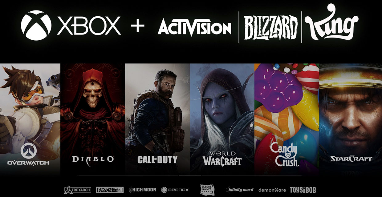 Microsoft compra Activision Blizzard por US$68.700 millones