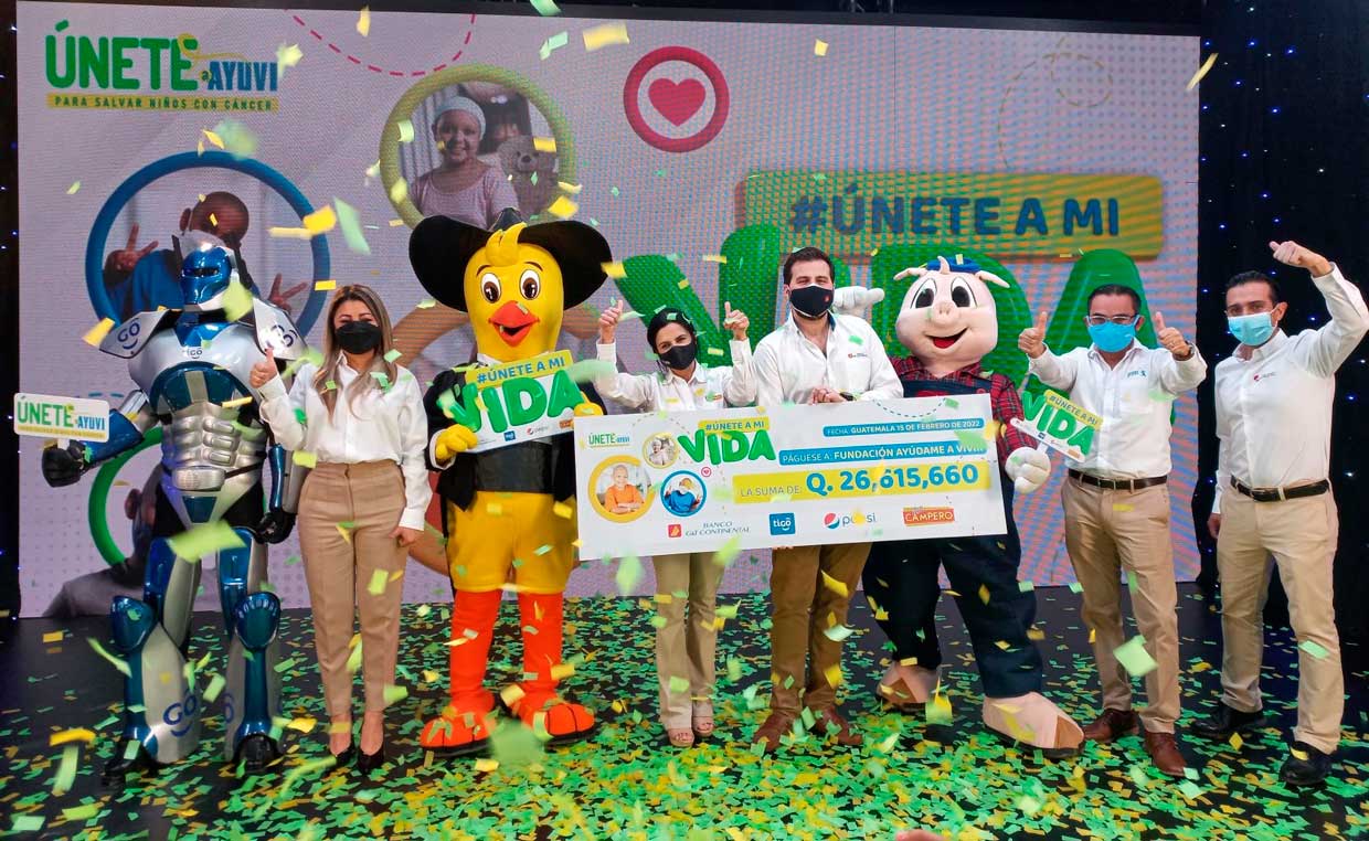 Mega Rifa Únete a AYUVI recauda más de 26 millones de quetzales para salvar a niños con cáncer en Guatemala