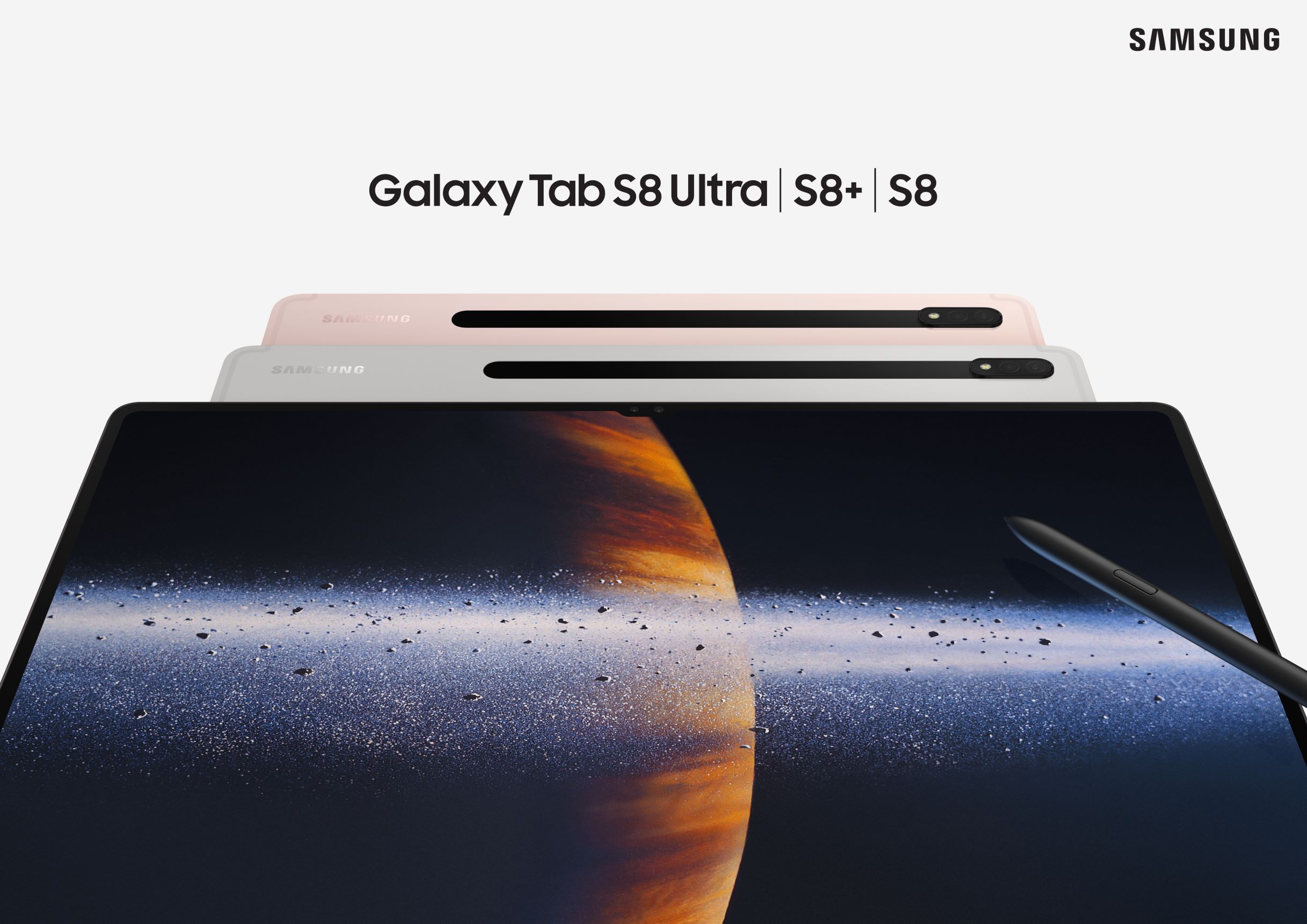 Galaxy Tab S8:  la tableta más grande, audaz y versátil jamás vista