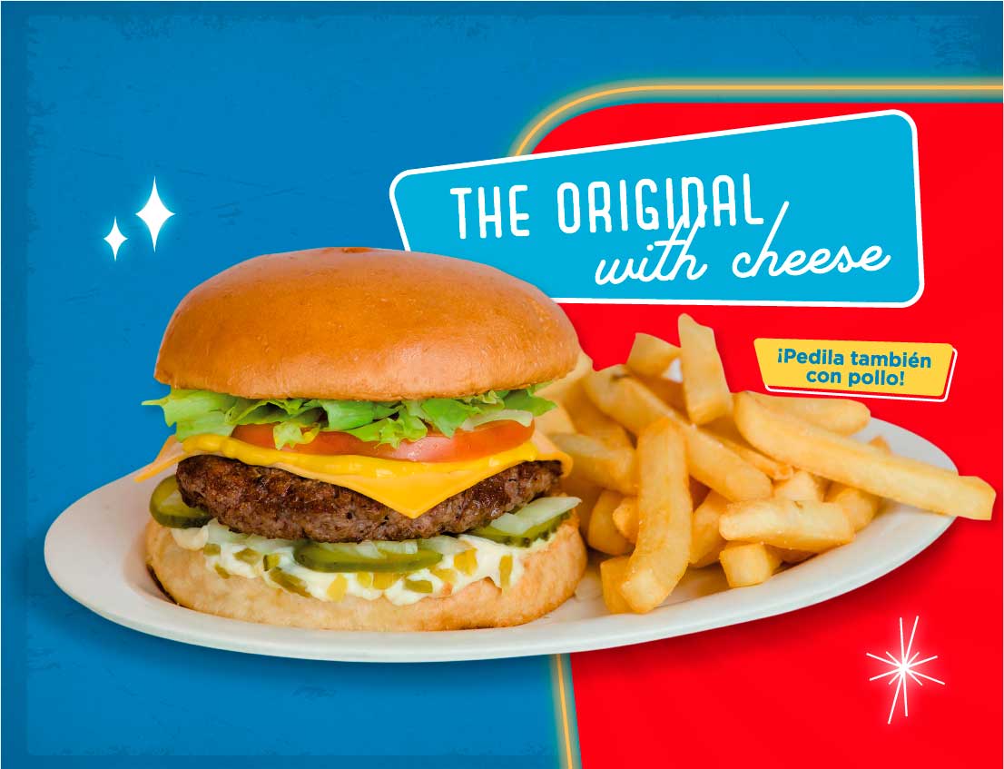 Johnny  Rockets presenta «Las OG Cheeseburgers” para su nuevo menú de temporada