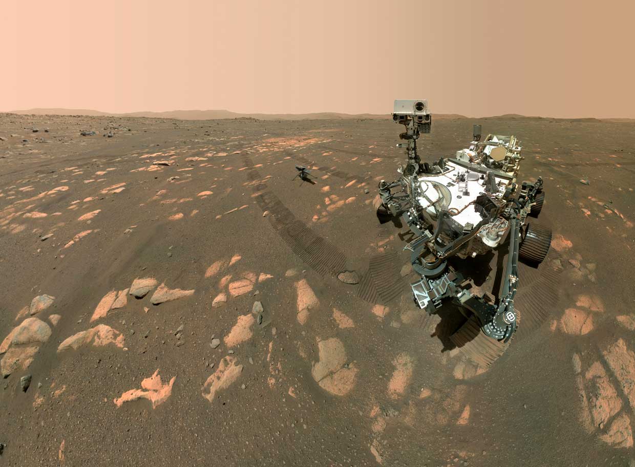 Rover «Perseverance» cumple un año en busca de señal de vida en Marte