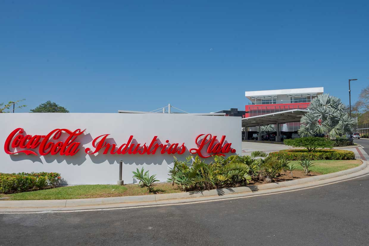 Costa Rica: Coca-Cola ha invertido más de US$140 millones  en su nueva planta en Liberia