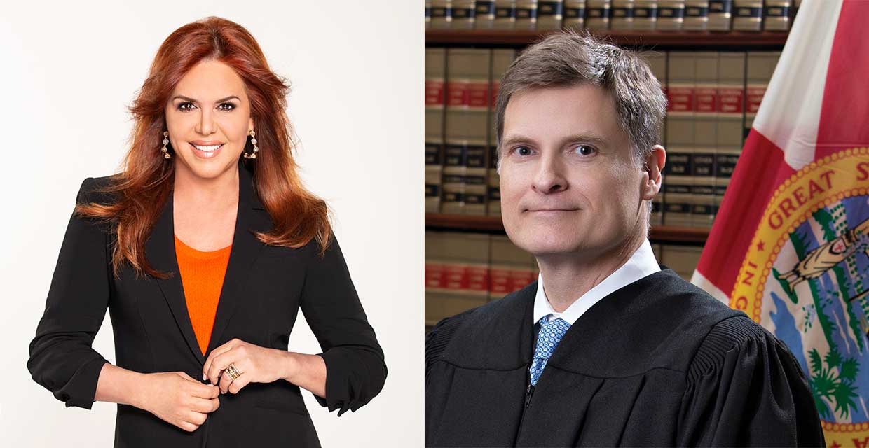 María Celeste y el Juez Carlos G. Muñiz. Por Roberto J. Argüello, chairman Northern Media Group