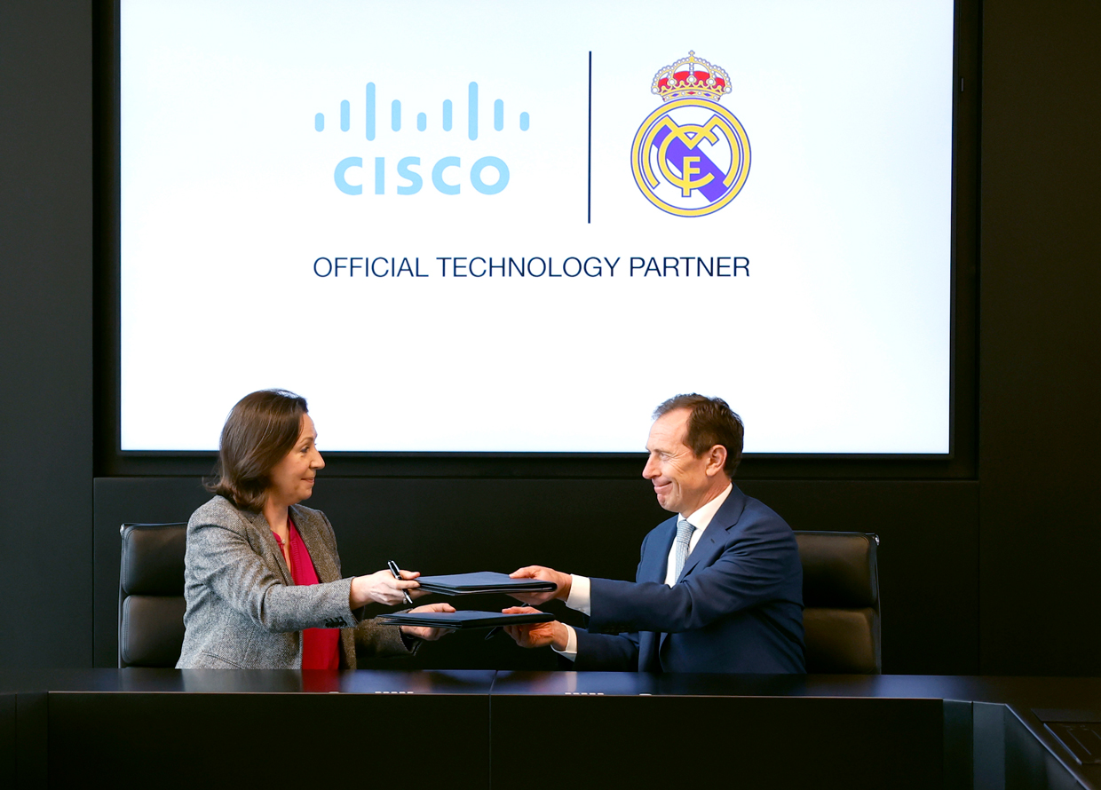Cisco y Real Madrid se unen para crear el estadio más conectado de Europa