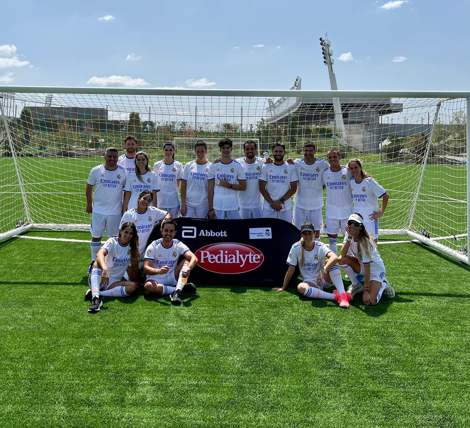 Abbott y el Real Madrid invitaron a 17 influencers de América Latina a vivir una experiencia de alto rendimiento en España