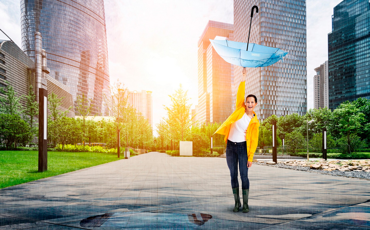 Ciudades y su potencial de ser instalaciones gigantes de recolección de agua