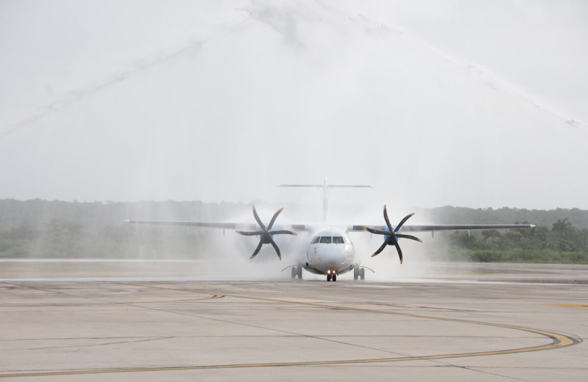 Inicia operaciones el nuevo ATR 72 TAG Airlines en Guatemala