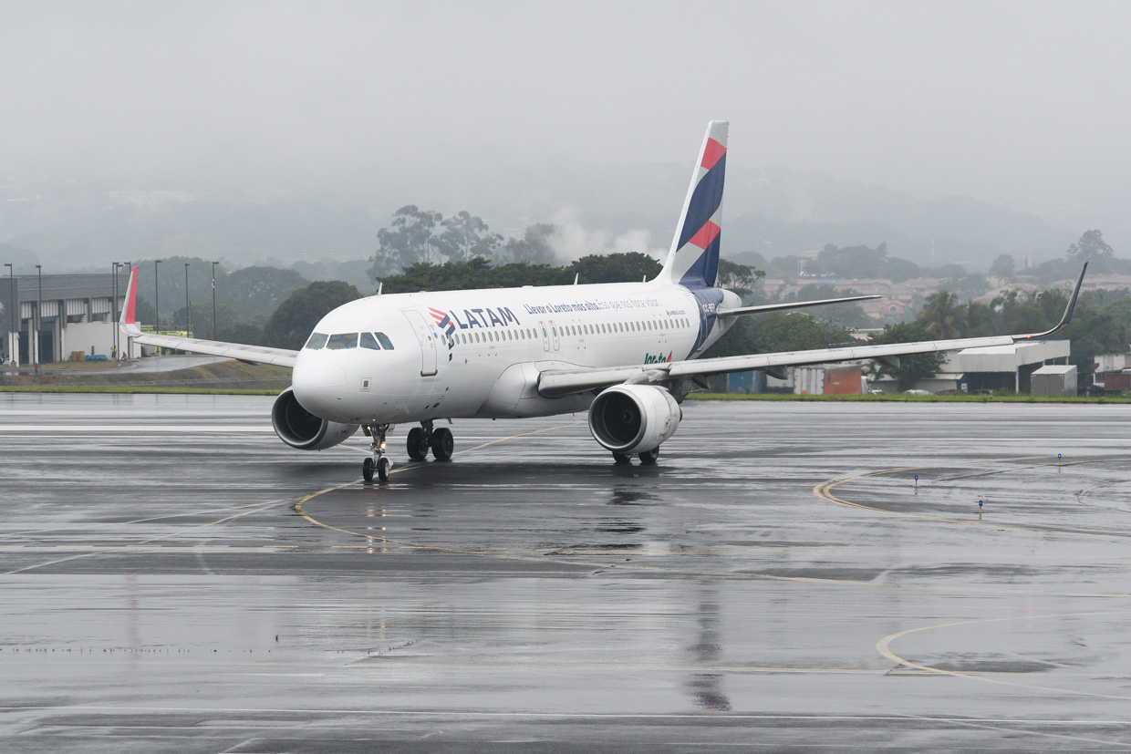LATAM regresa al Aeropuerto Juan Santamaría con tres vuelos semanales a Lima