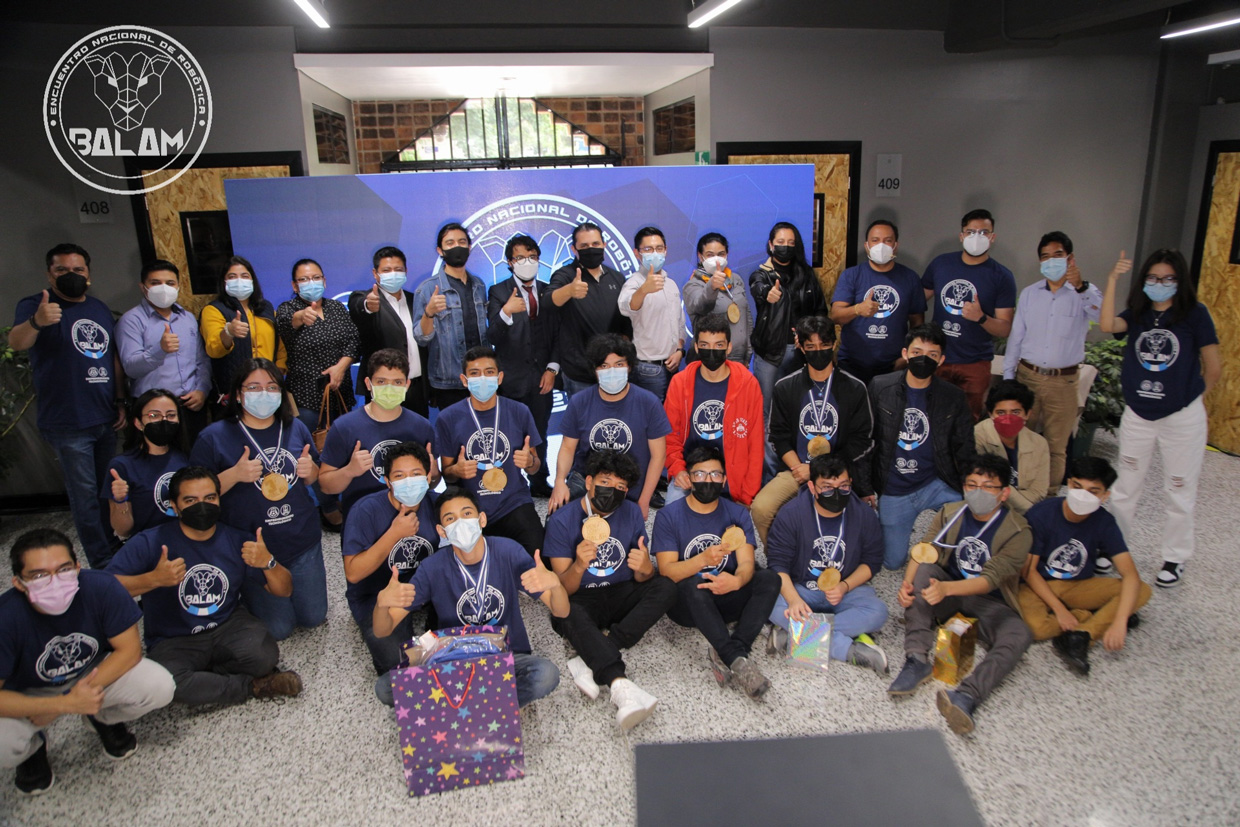 Finaliza el Encuentro Nacional de Robótica “Proyecto BALAM” en su edición 2022
