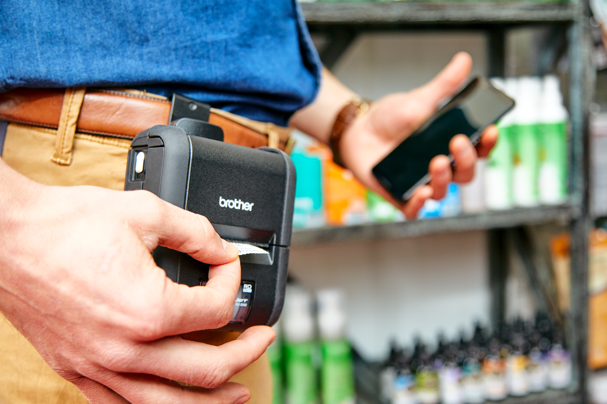 Brother desarrolla una aplicación para impresión móvil de etiquetas