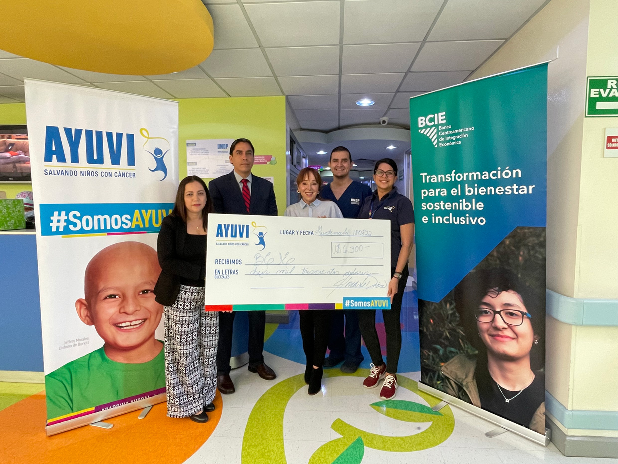 BCIE se suma a los esfuerzos para habilitar la primera unidad pediátrica de trasplante de médula ósea en Guatemala