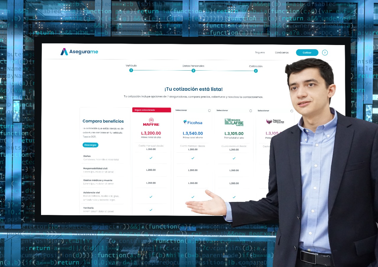 Plataforma de seguros personalizada