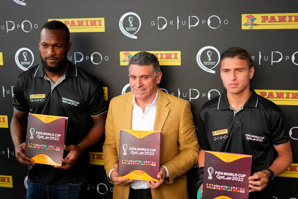 Panini lanza en Costa Rica el álbum oficial del mundial de Qatar 2022