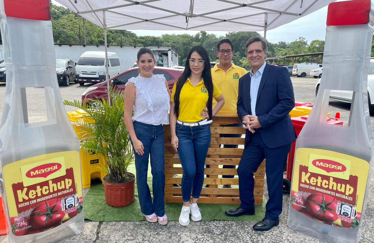 Fundación Botellas de Amor, junto con Nestlé, inaugura la primera planta recicladora de plástico en Panamá