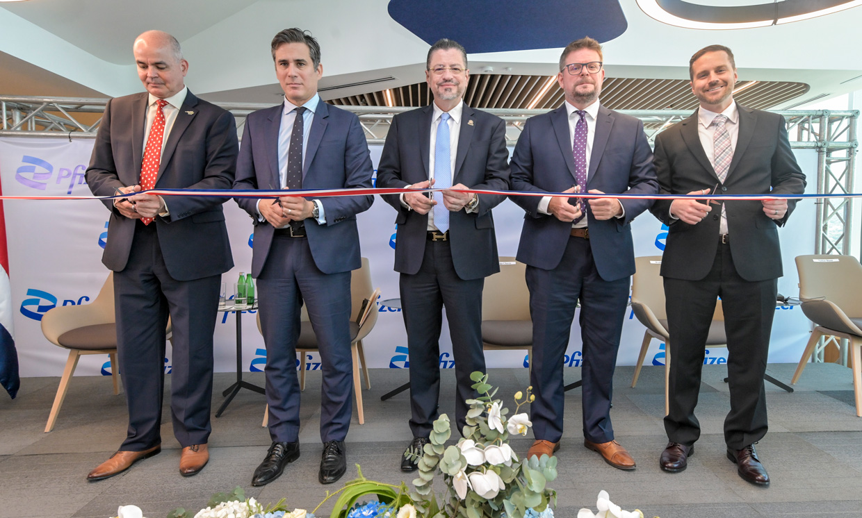 Pfizer afianza su presencia en Costa Rica con la apertura de su innovador centro de operaciones para soporte global