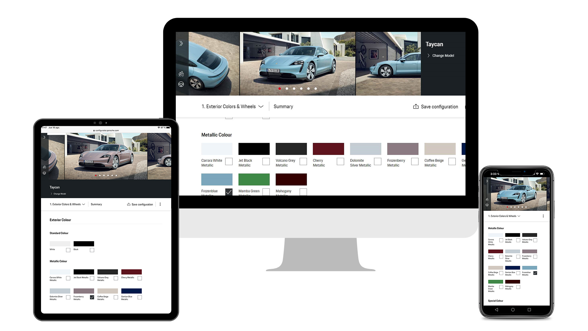 Mil trillones de opciones para personalizar los deportivos Porsche en Costa Rica