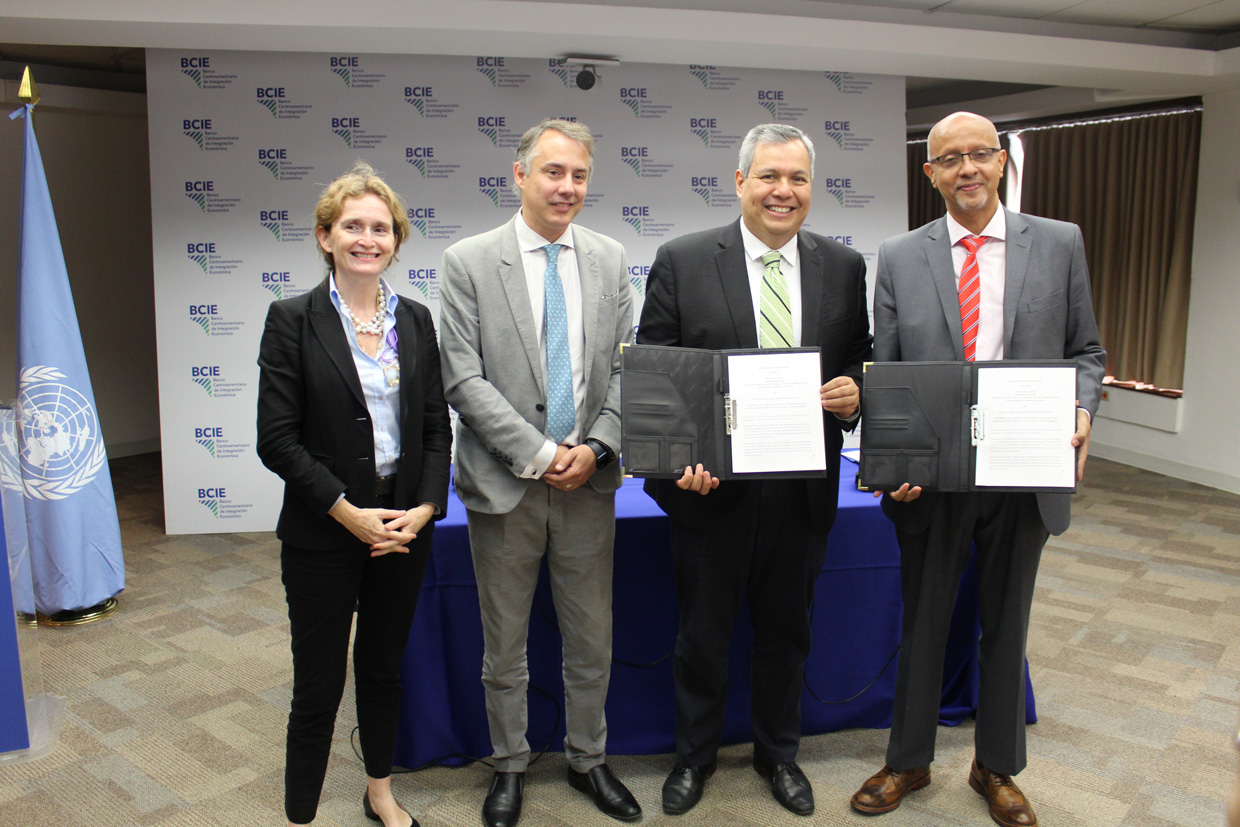 BCIE y Naciones Unidas firman acuerdo para impulsar el desarrollo  sostenible de la región