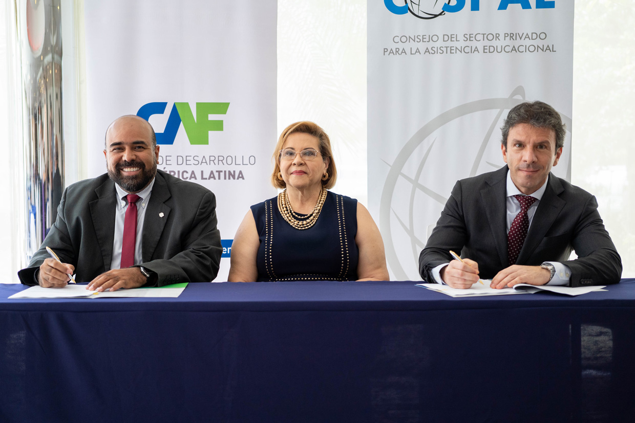 CAF promoverá el desarrollo del programa “Impulso al empleo joven” en Panamá que beneficiará a 1.600 jóvenes universitarios