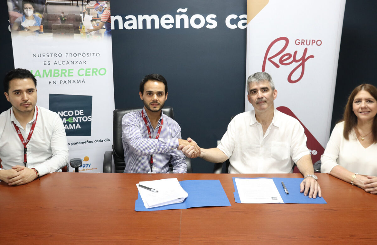 Grupo Rey y el Banco de Alimentos inician acuerdo colaborativo para solventar a grupos vulnerables en Panamá