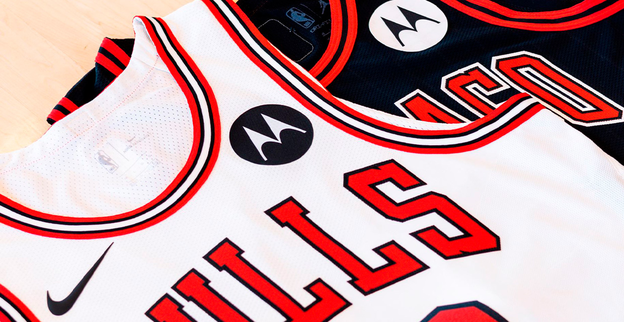 #hellobulls: Motorola y Chicago Bulls anuncian el partnership oficial en sus camisetas