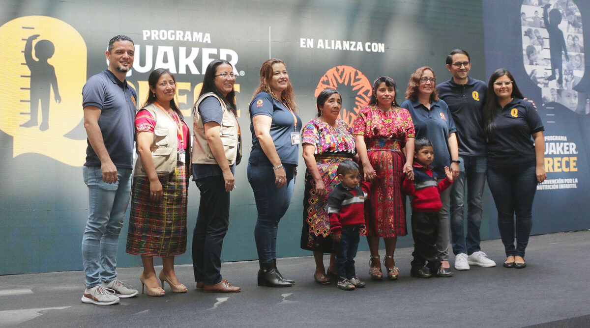 Programa Quaker Qrece presenta resultados positivos en su primer año en Guatemala