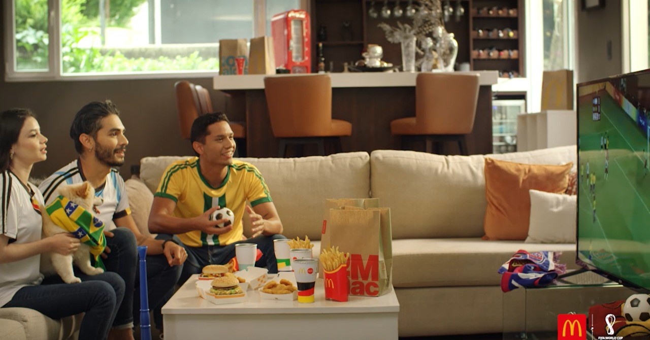 En McDonald’s se vive la fiesta del Mundial