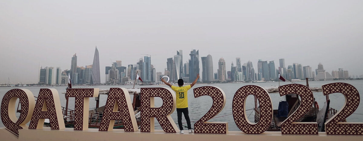 Organizadores y aficionados de la Copa Mundial de la FIFA unidos por la acción climática