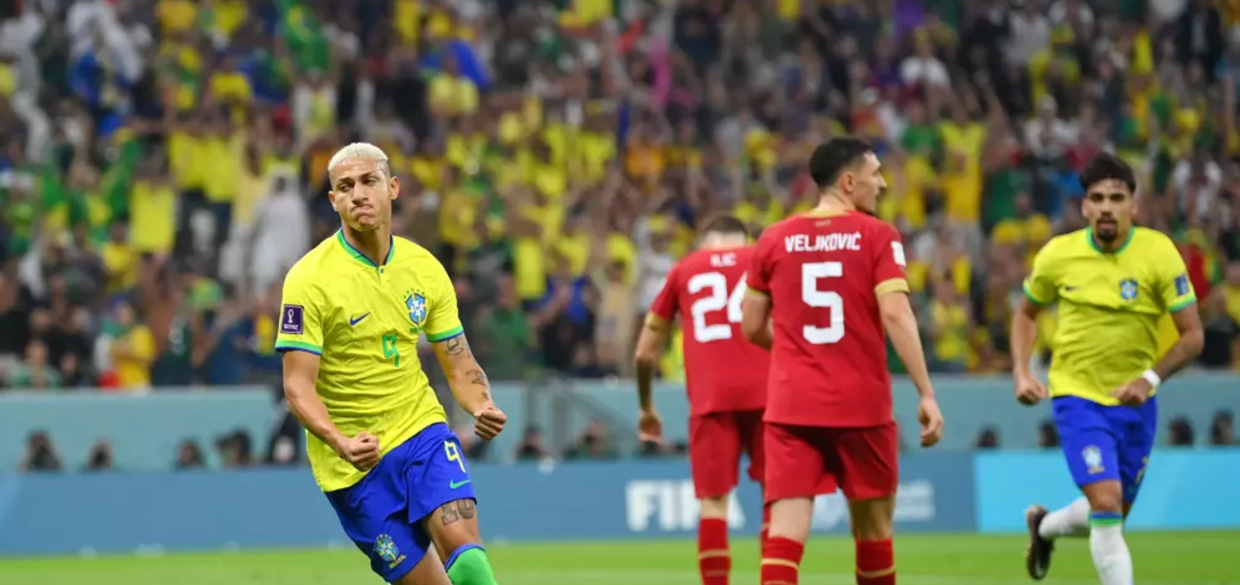 Mundial de Qatar: Brasil con un 2-0 rompió el cerrojo serbio