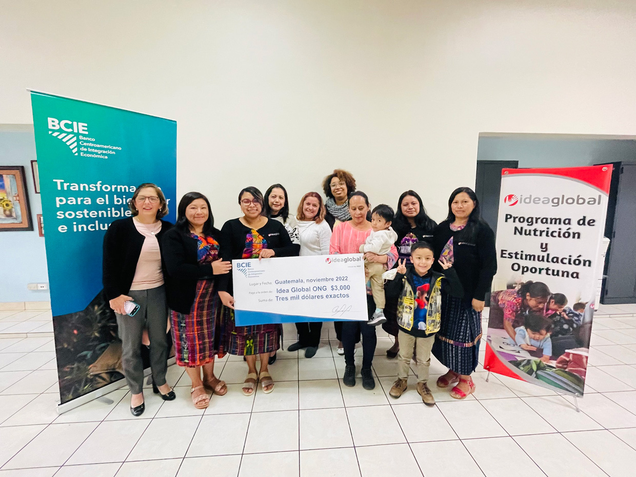 BCIE apoya programa infantil de estimulación temprana y nutrición que beneficia a 500 niños guatemaltecos
