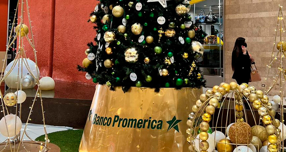 Banco Promerica El Salvador patrocina la Navidad en Multiplaza