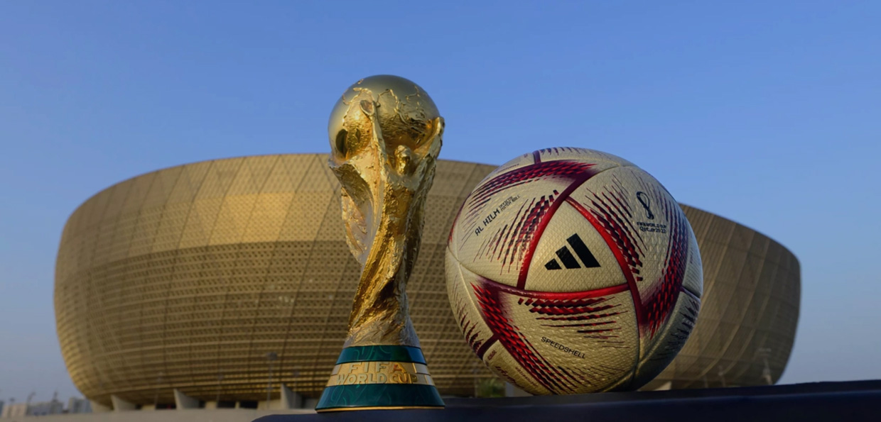 Al Hilm, el balón oficial de los últimos cuatro partidos de la Copa Mundial de la FIFA Qatar 2022
