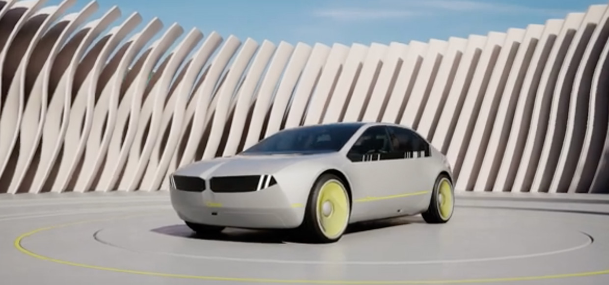 BMW presentó a Dee, el auto que cambia de color