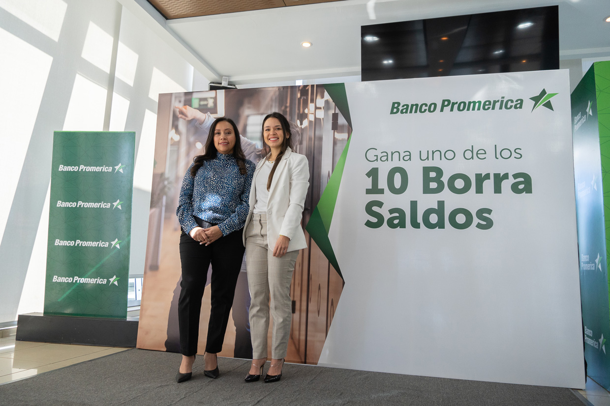 Banco Promerica El Salvador inicia el 2023 premiando a sus clientes con 10 Borra Saldos