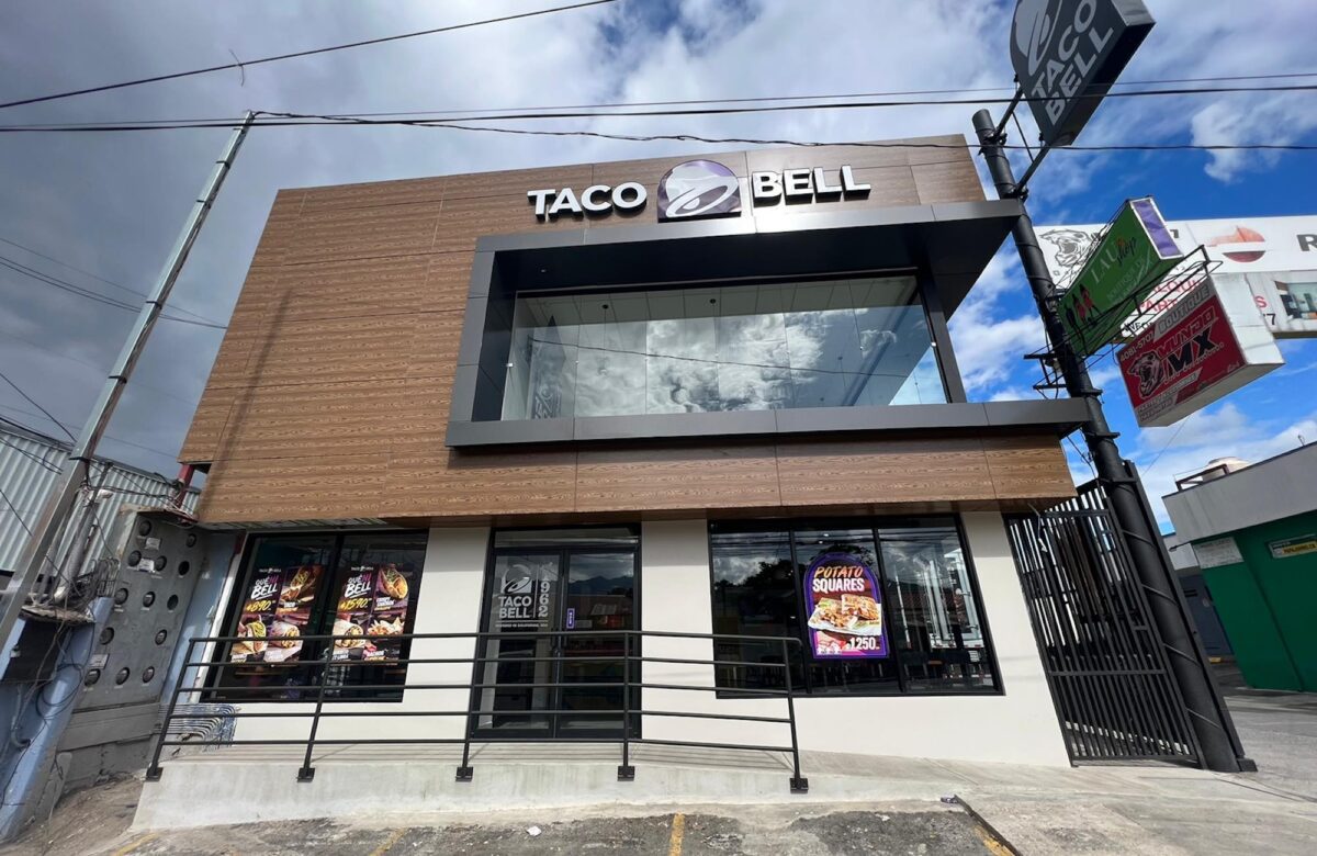 Taco Bell Costa Rica inicia este 2023 con dos aperturas
