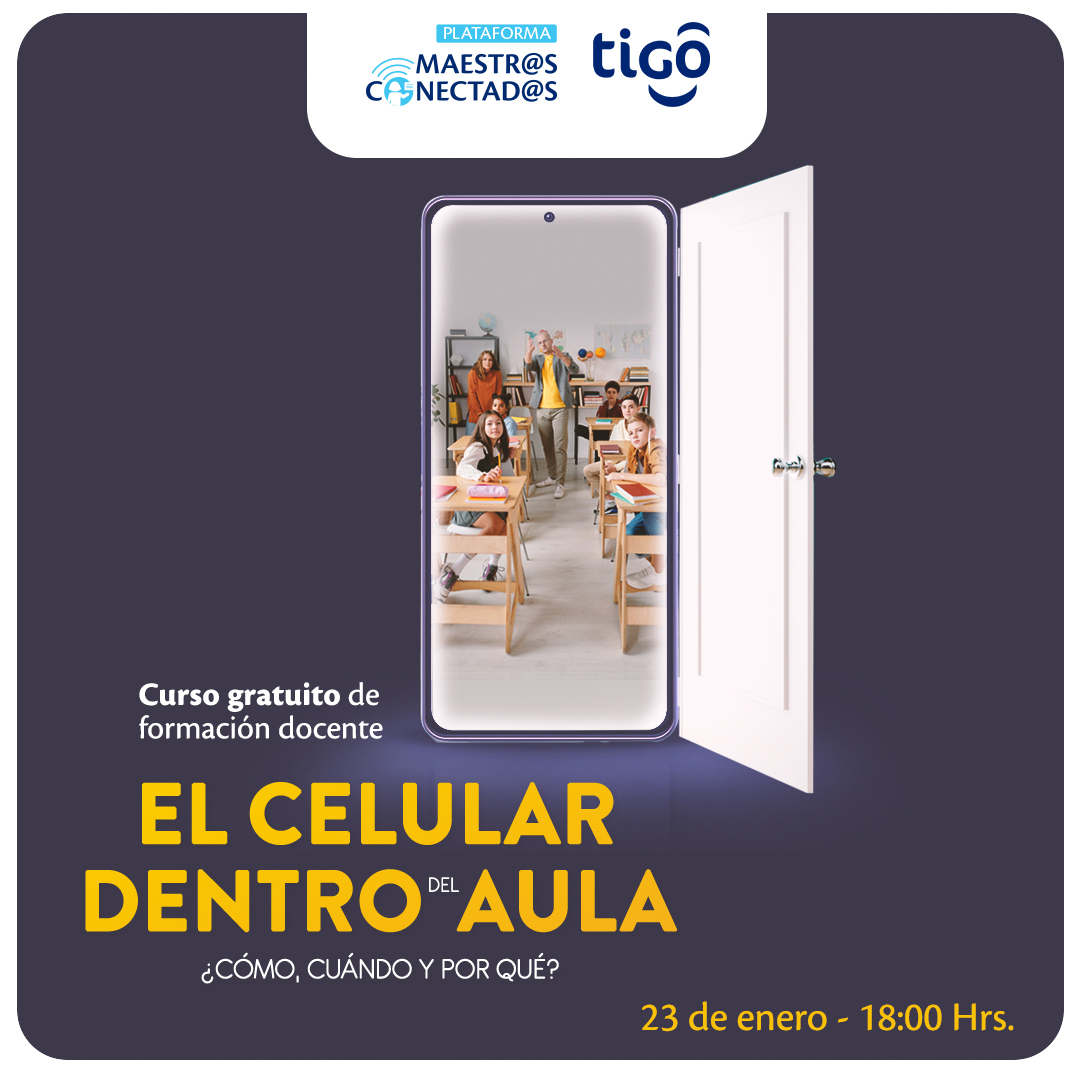 Tigo lanza Master Classe para capacitar a docentes como parte del Programa Maestr@s Conectad@s