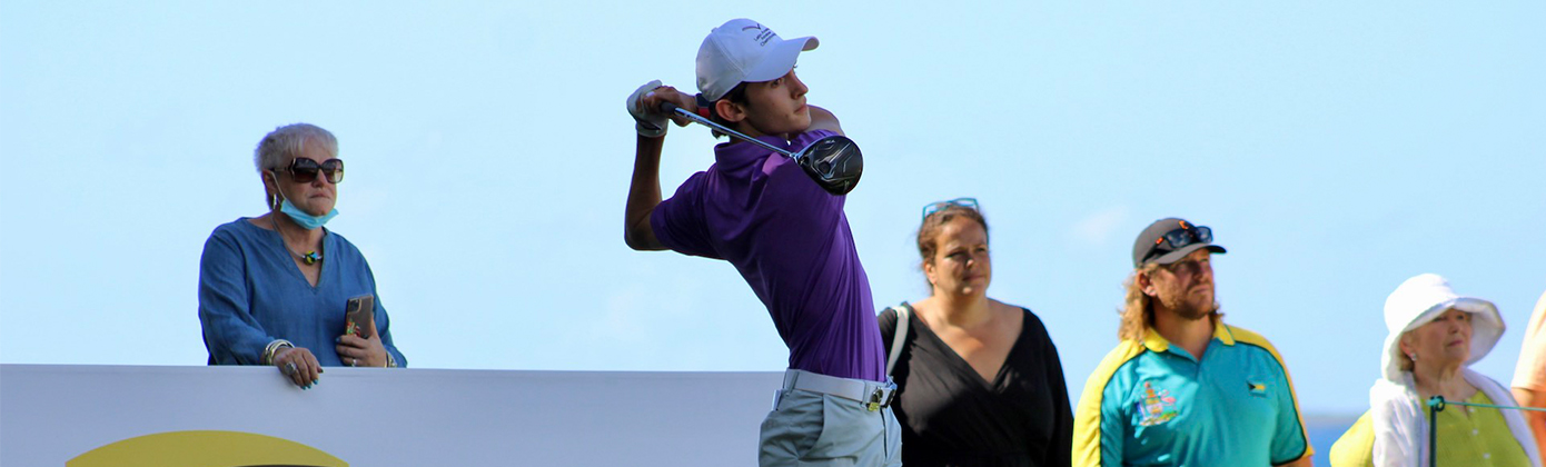 Determinación para el triunfo en el golf y en la vida