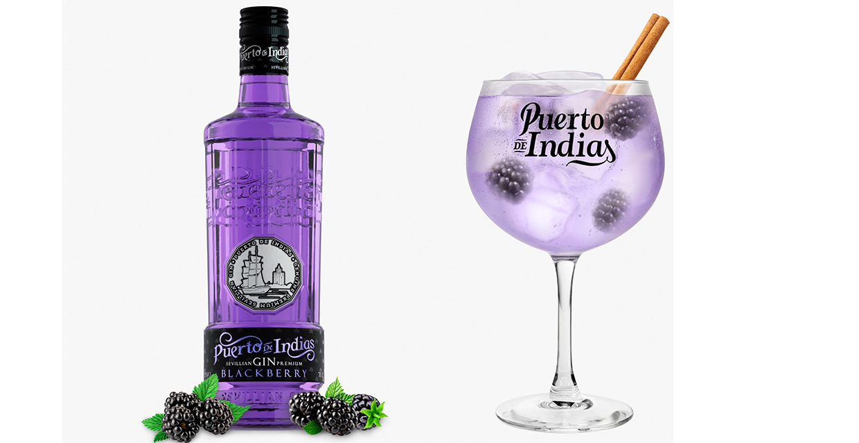 Puerto de Indias crea su primera ginebra de moras en homenaje a la mujer