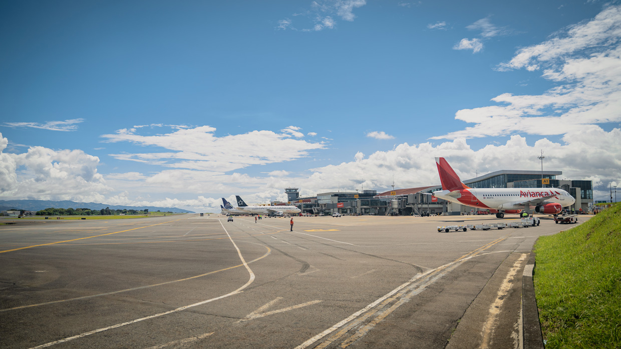 Aeropuerto Internacional Juan Santamaría de Costa Rica recupera un 90% del tráfico de pasajeros registrado prepandemia