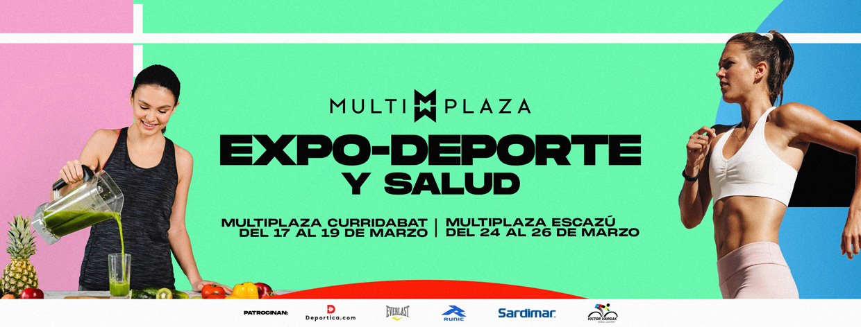 Multiplaza anuncia la Expo Deporte y Salud 2023 para todos los aficionados del bienestar