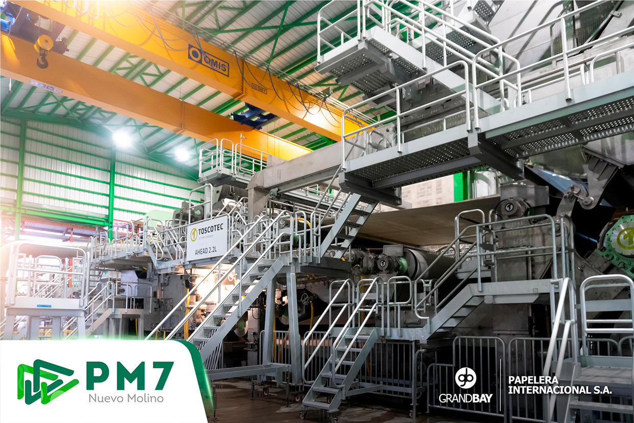 GrandBay- papelera internacional se convierte en el productor más grande de papel en la región